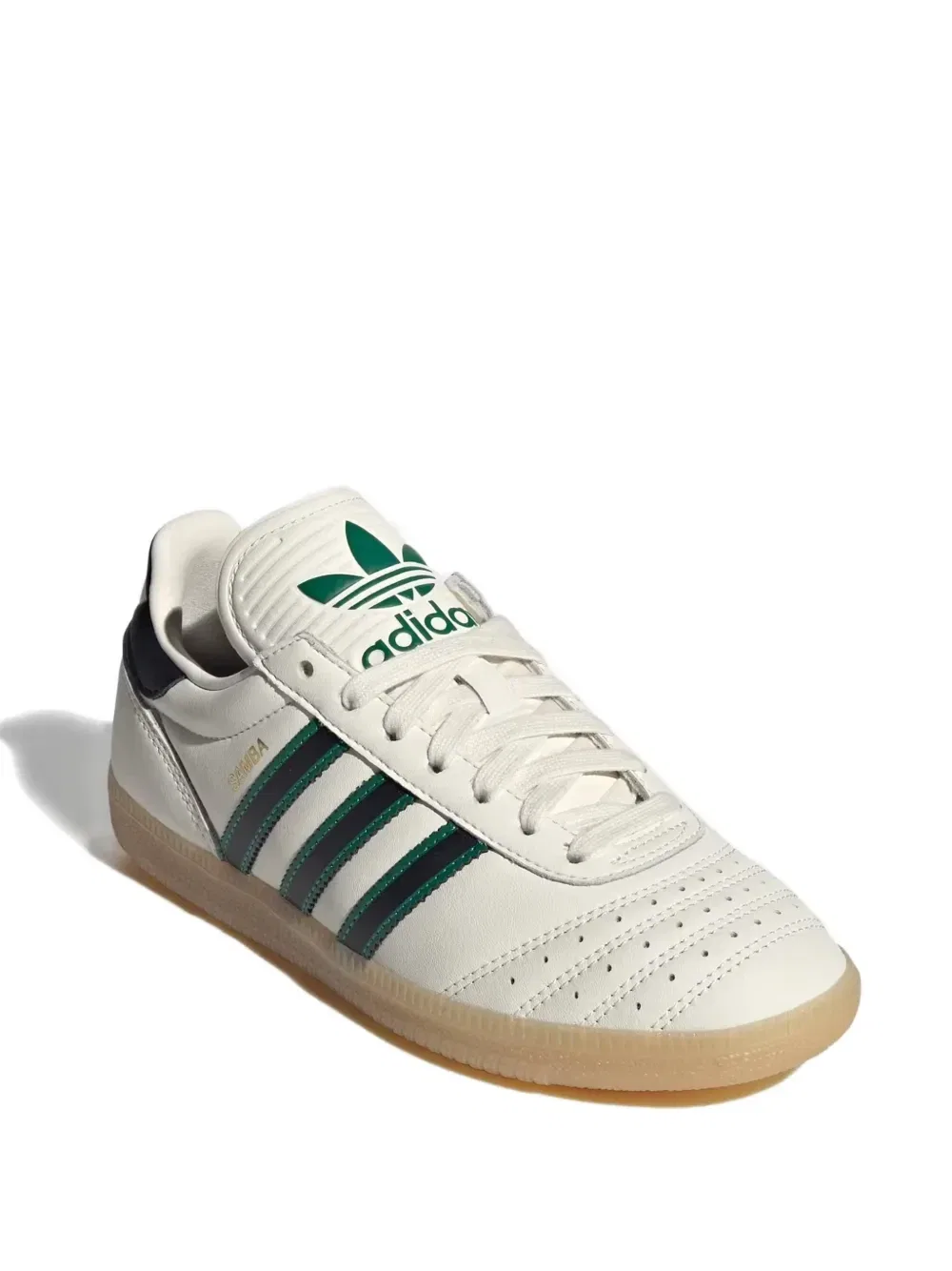 Кеды Samba JP в полоску Adidas Kids, белый