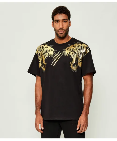 

Футболка Tiger Line Loose fit Plein Sport, черный
