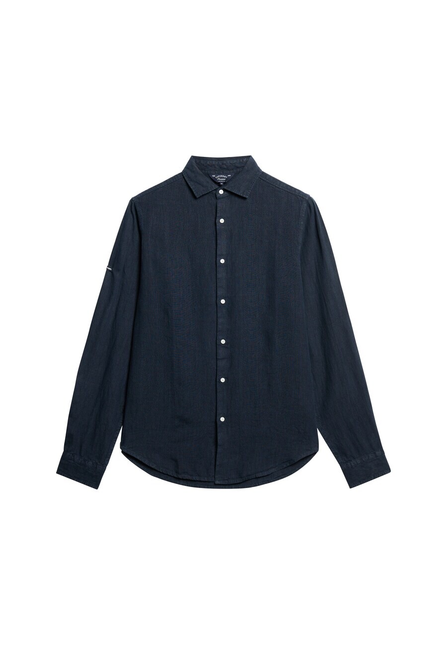 

Повседневная рубашка Superdry Regular fit Button Up Shirt, черный
