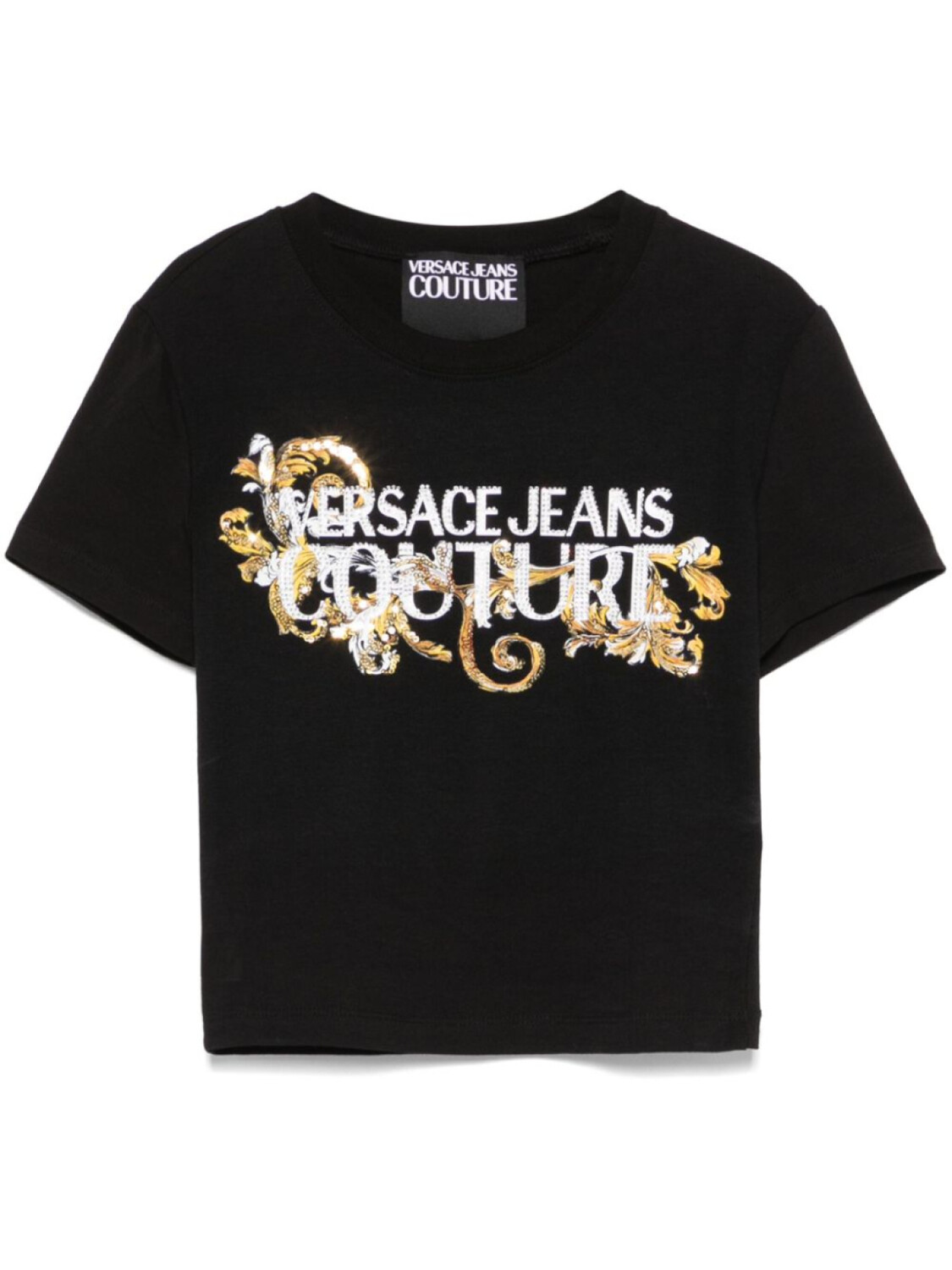 

Versace Jeans Couture футболка с логотипом, черный