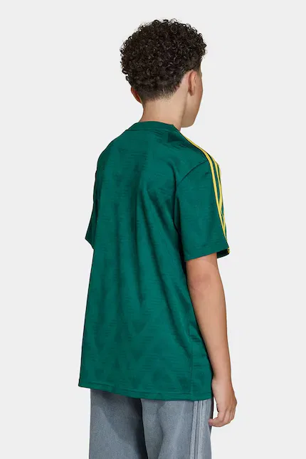Футболка детская с принтом Minecraft Adidas Originals, зеленый — фото 3