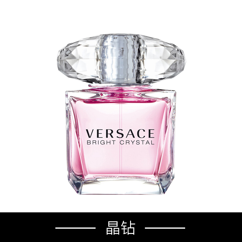 VERSACE Розовый кристалл diamond light парфюмерный набор цветочно-фруктовый аккорд eau de toilette 30мл+5мл halloween — фото 3