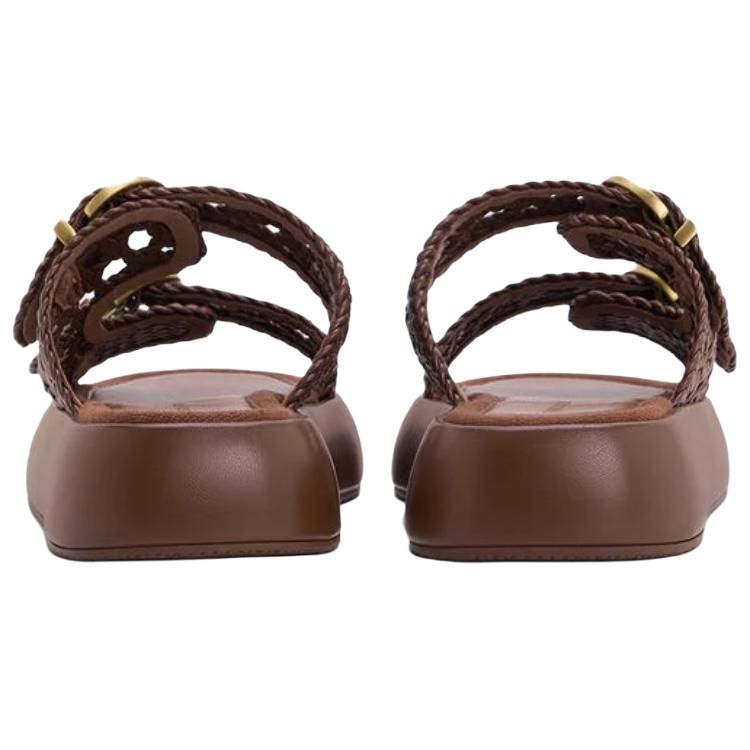Сланцы на композитной подошве 3,7 см CHARLES&KEITH, меловой белый — фото 4