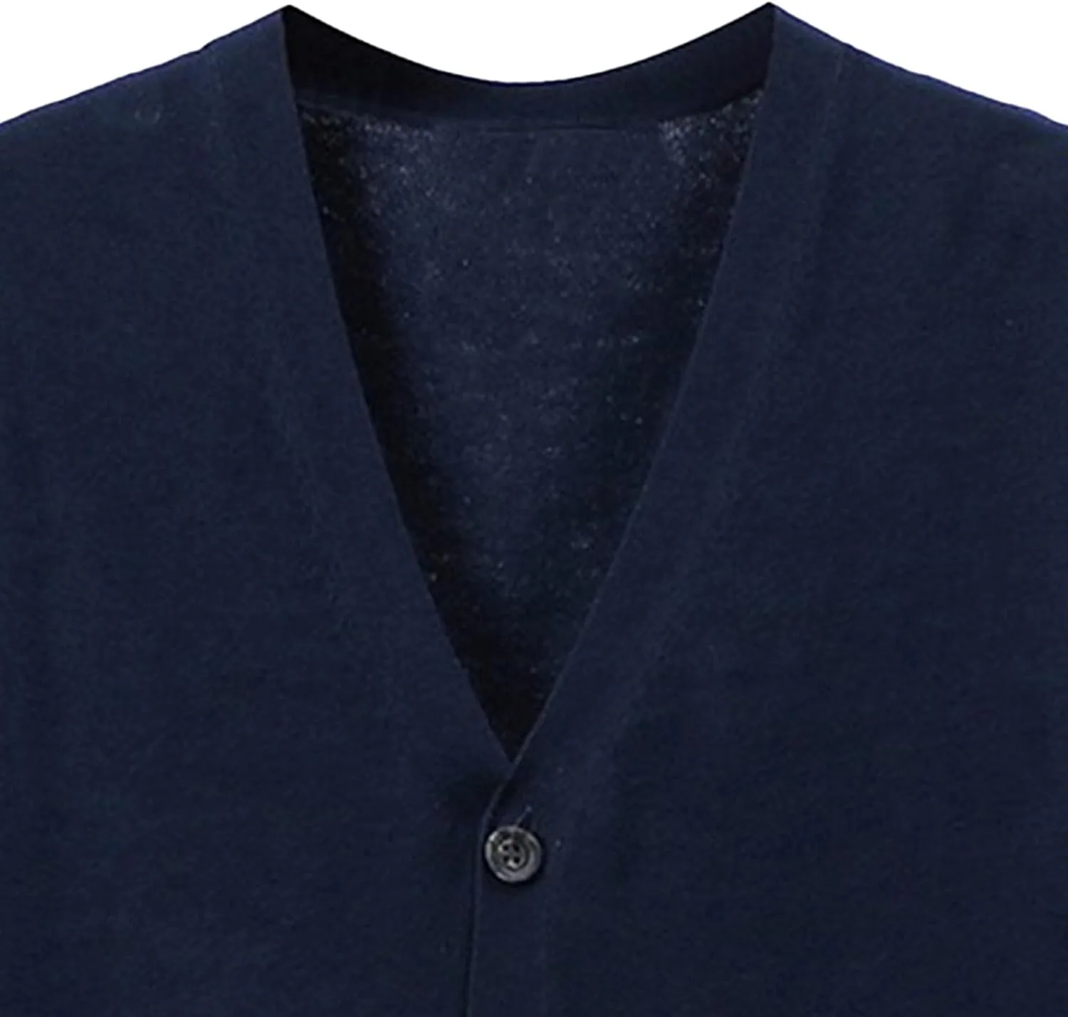 Мужской кардиган V-образного выреза Slim Fit — фото 4
