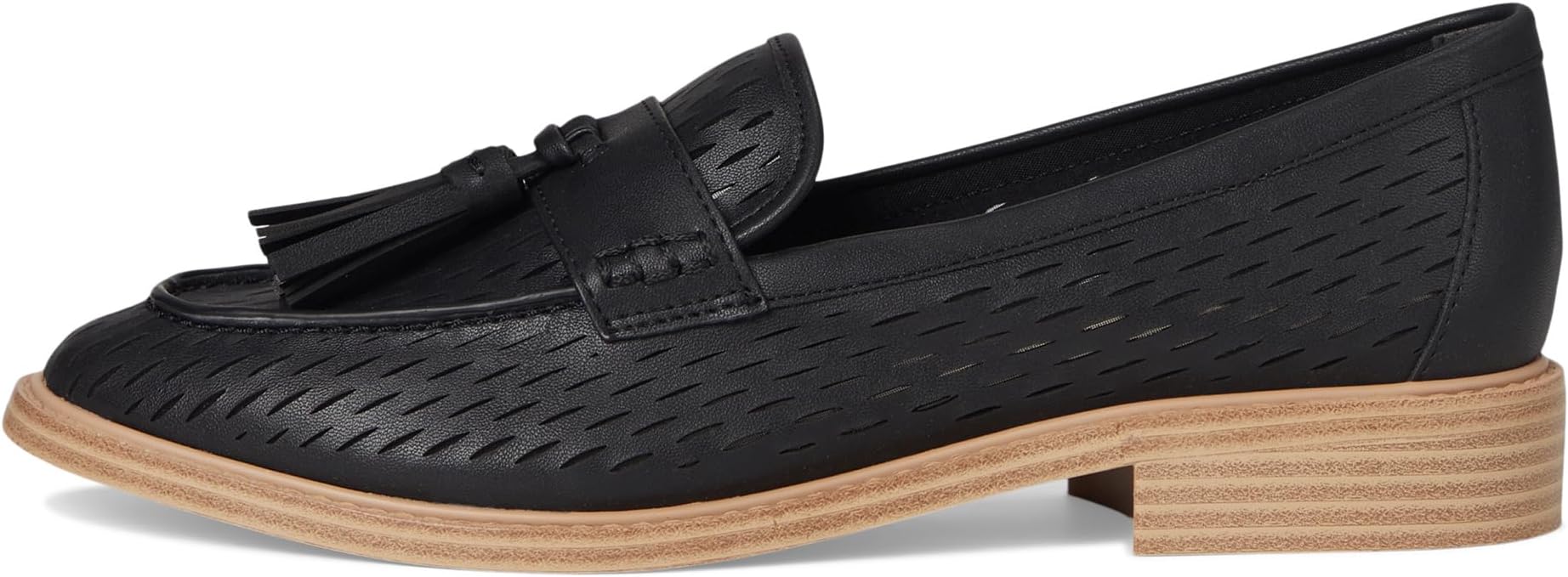Лоферы Franco Sarto Carolyn Low Slip-ons, цвет Black Cutout — фото 4