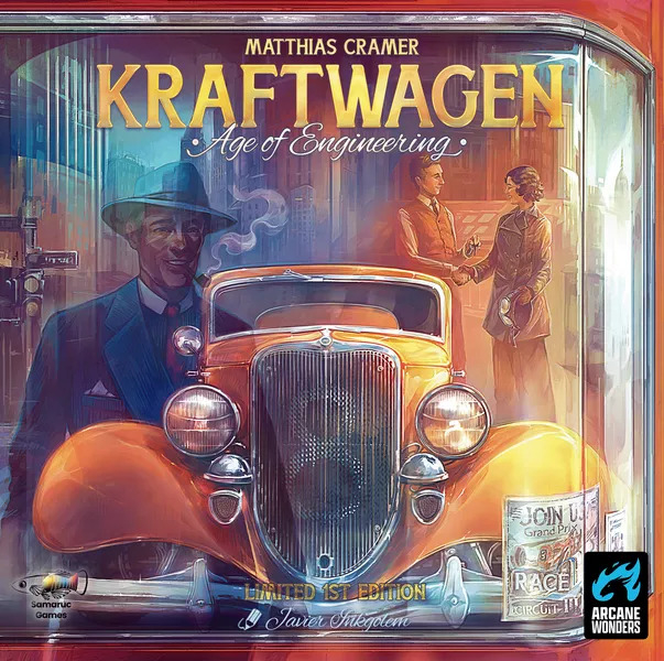 

Настольная игра Kraftwagen: Age Of Engineering