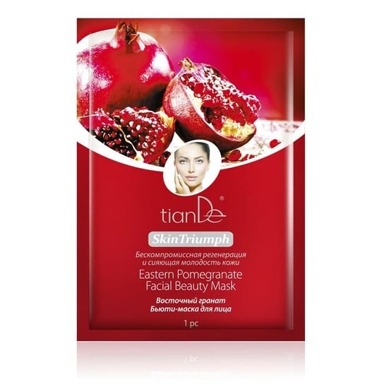 

Маска для лица Beauty с гранатом 1 шт ТИАНДЕ, Tiande