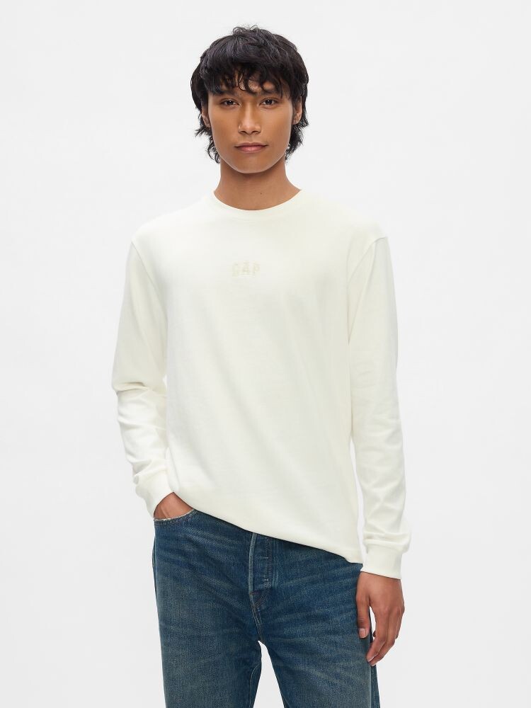 

Футболка heavyweight с логотипом Gap, белый