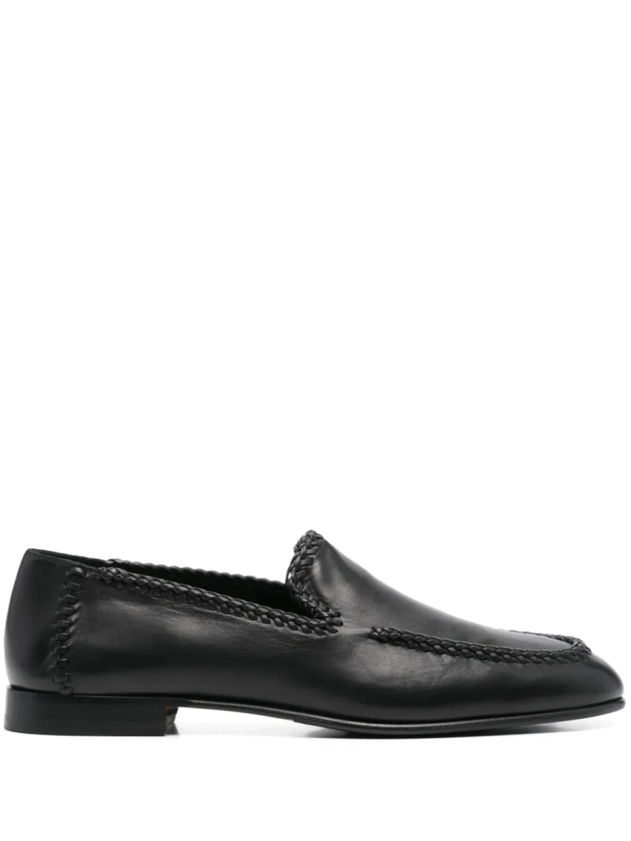 

Кожаные мокасины Canali, черный