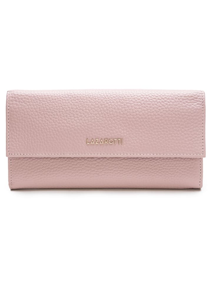 

Кошелек Lazarotti Bologna Leather Leder 19 cm, розовый