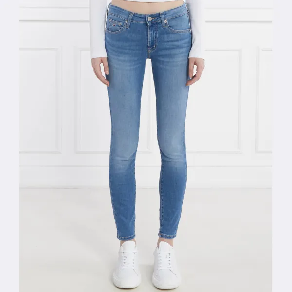 

Джинсы скинни Sophie низкая талия Tommy Hilfiger, синий