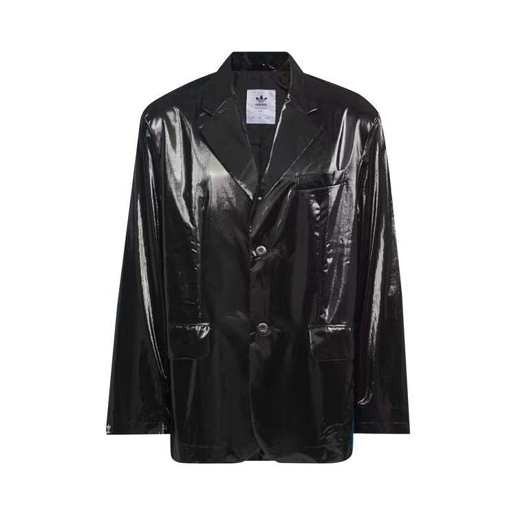

Куртка adidas x Song for the Mute Blazer Jackets 'Black/Active Teal', черный