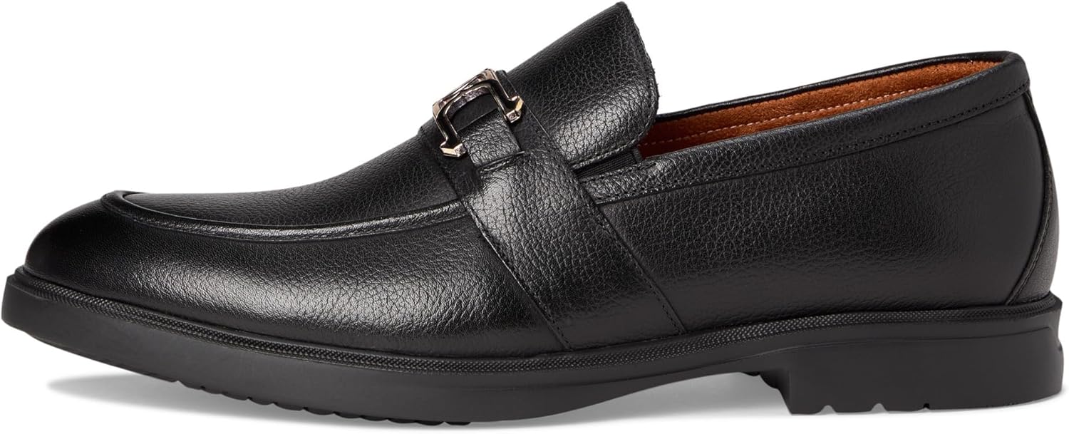 Мужские лоферы Stacy Adams Todridge Moc Toe Slip on Loafer, черный — фото 4