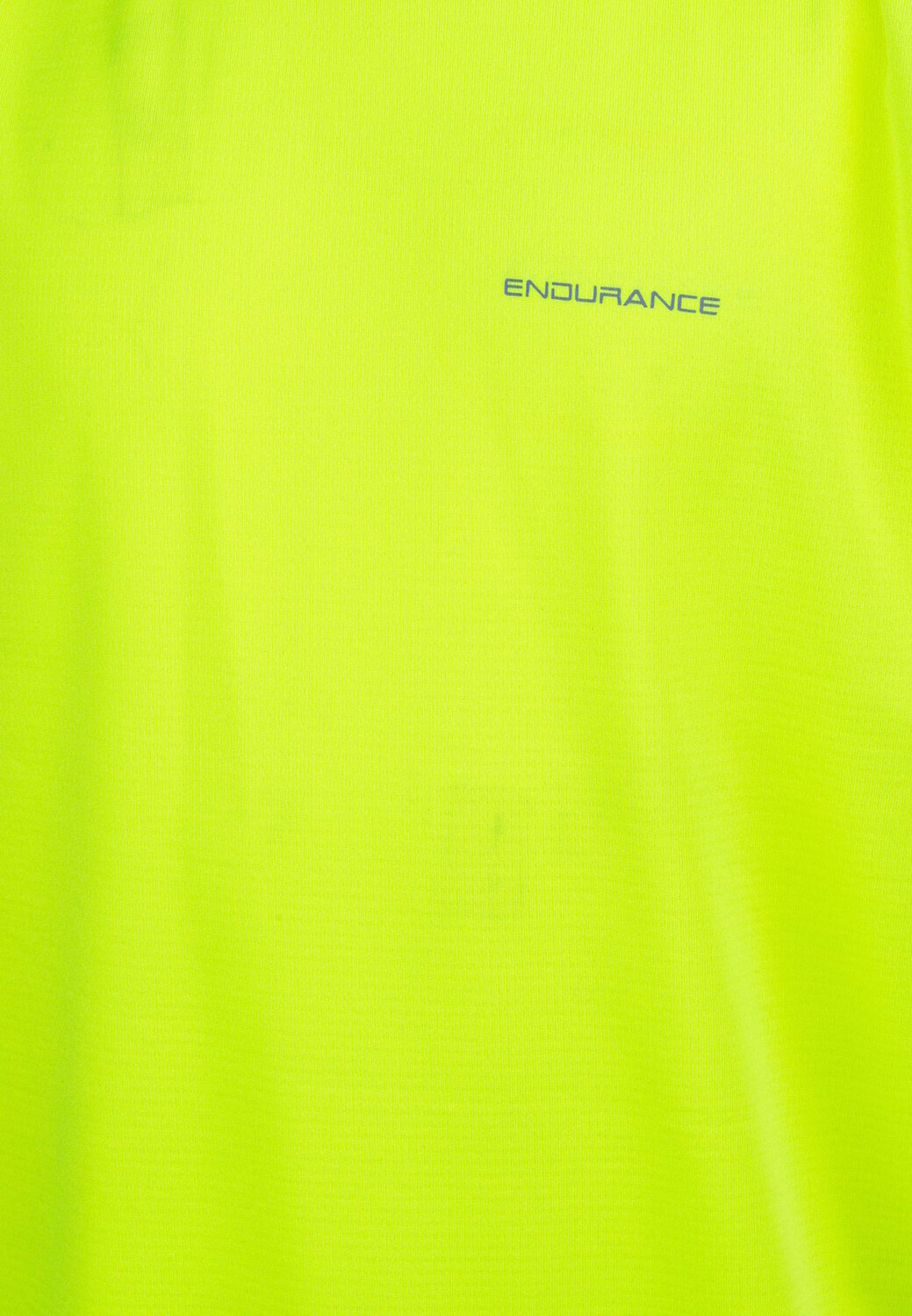 Футболка Vernon Jr. со светоотражающим логотипом ENDURANCE, цвет Safety Yellow — фото 2
