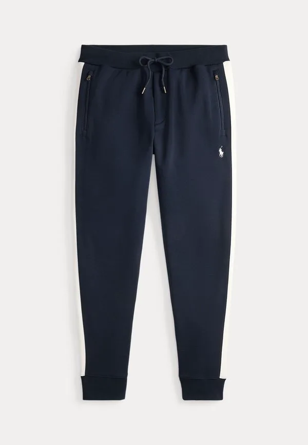 Спортивные брюки-джоггеры из двойной вязки Polo Ralph Lauren, Aviator Navy — фото 4