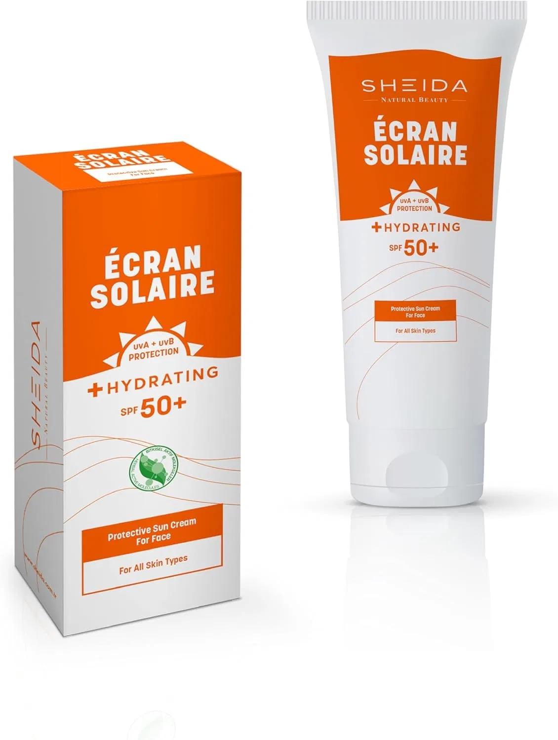 Солнцезащитный крем для лица «Ecran Solaire» SPF 50+ от Sheida, 75 мл Sheida — фото 3