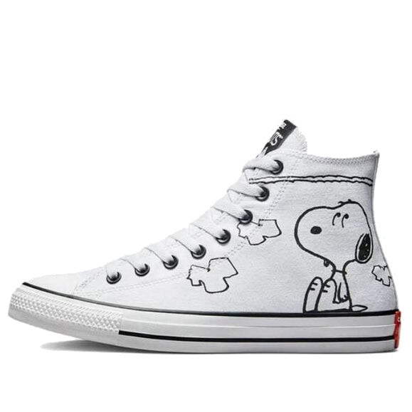 

Кроссовки peanuts x chuck taylor all star high 'snoopy and woodstock' Converse, белый