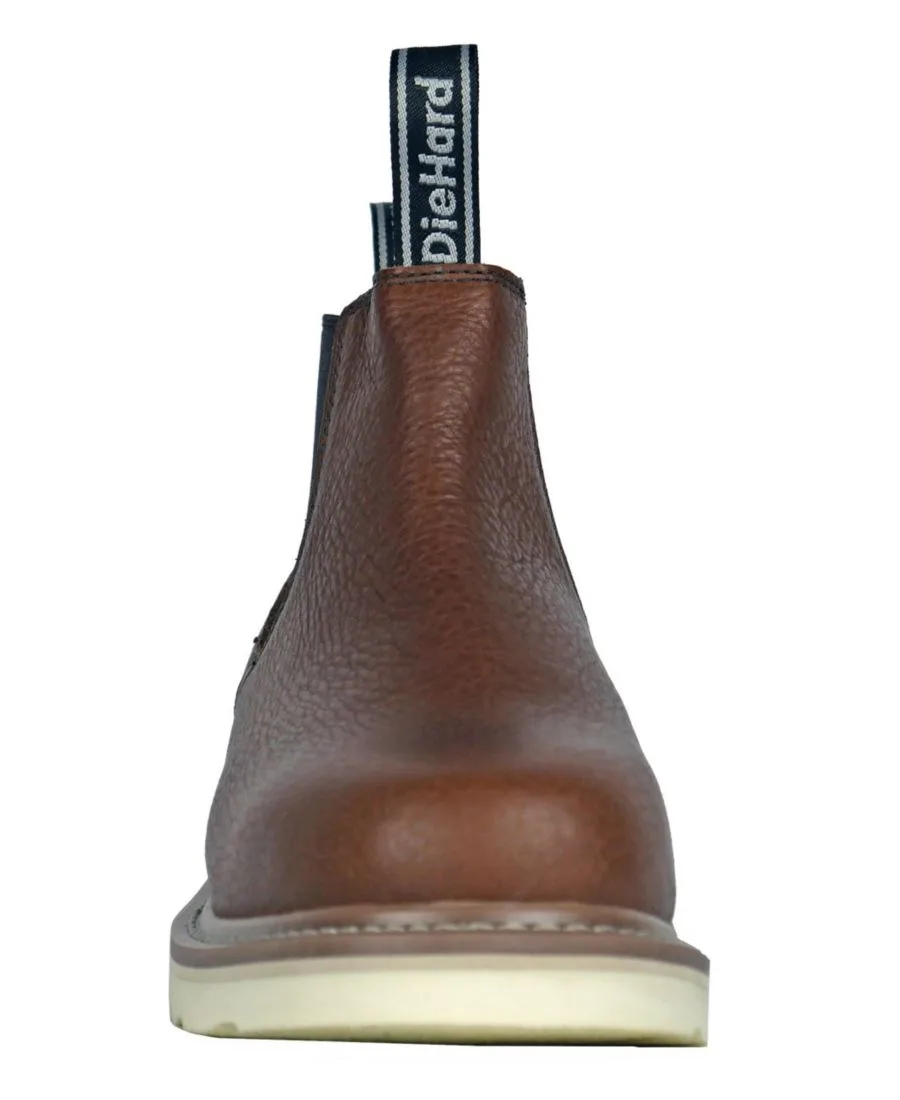 Мужские рабочие ботинки Colt Soft Toe Goodyear Welt, цвет ржавчина DieHard, Deer Tan — фото 4