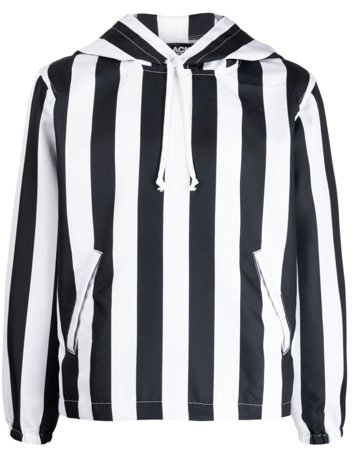 

Худи в полоску Black Comme Des Garçons, белый