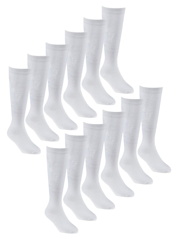 

Длинные школьные носки для детей Sock Snob, белый