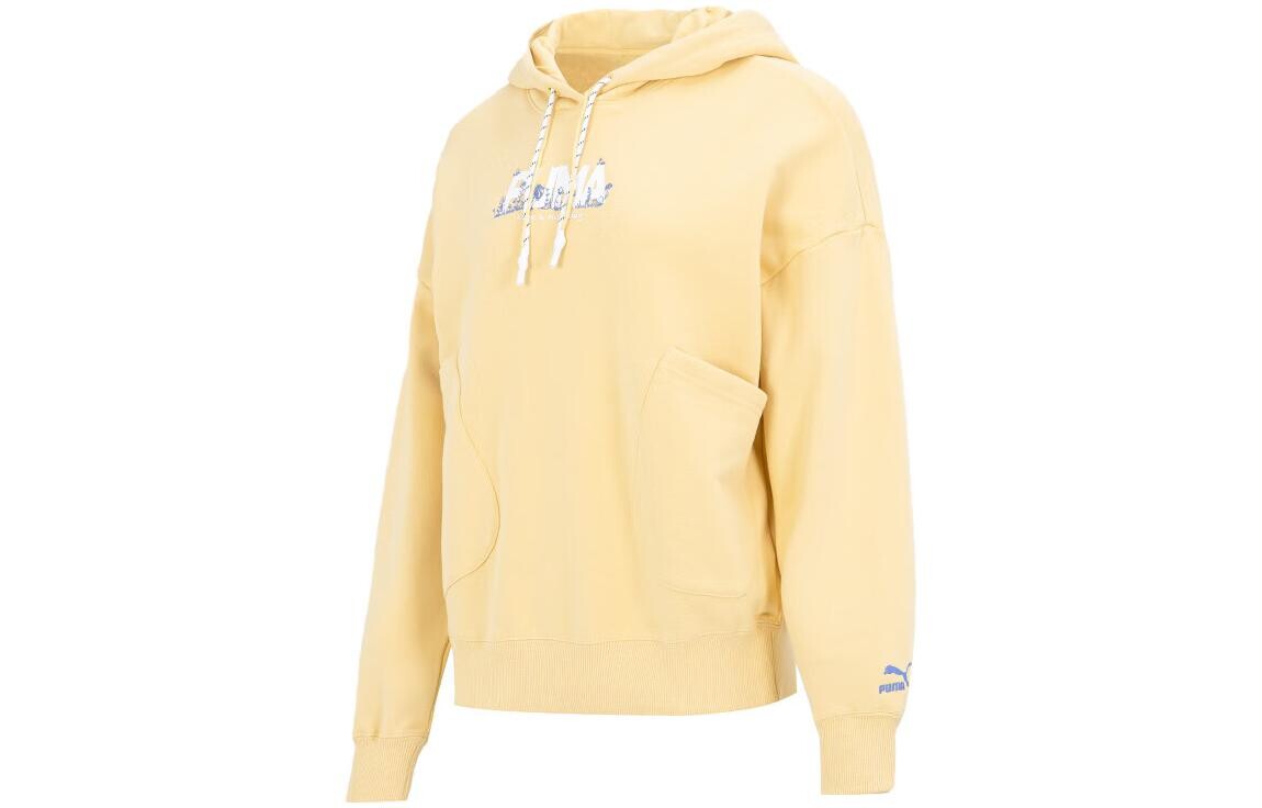 

Свитшот женский светло-соломенно-желтый Puma