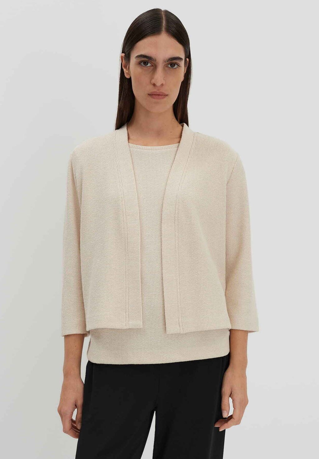 

Кардиган REGULAR FIT RIB someday., бежевый