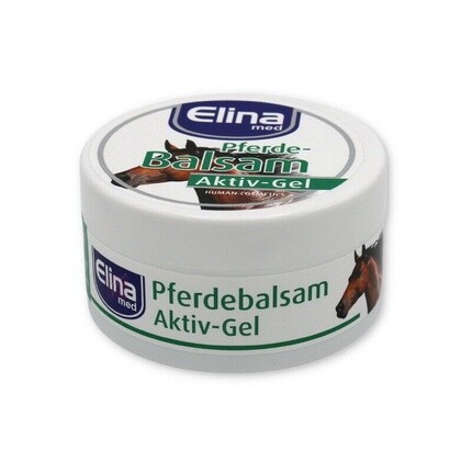 Elina Aktiv Gel Horse Balm 150мл Охлаждающий гель для ног и тела — фото 2