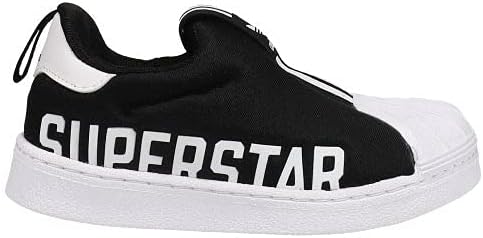 Кроссовки adidas Superstar 360 X для маленьких мальчиков, белый/черный — фото 2