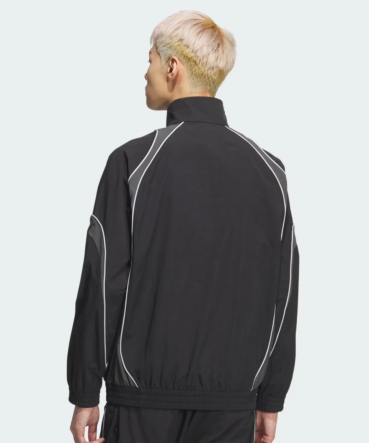 Толстовка adidas BRAND LOVE лайт-увэн фул-зип джакет чёрный — фото 3