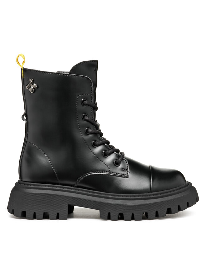 

Сапоги Geox J Maquinnens Girl J46M6B 000CN C9999 S, черный