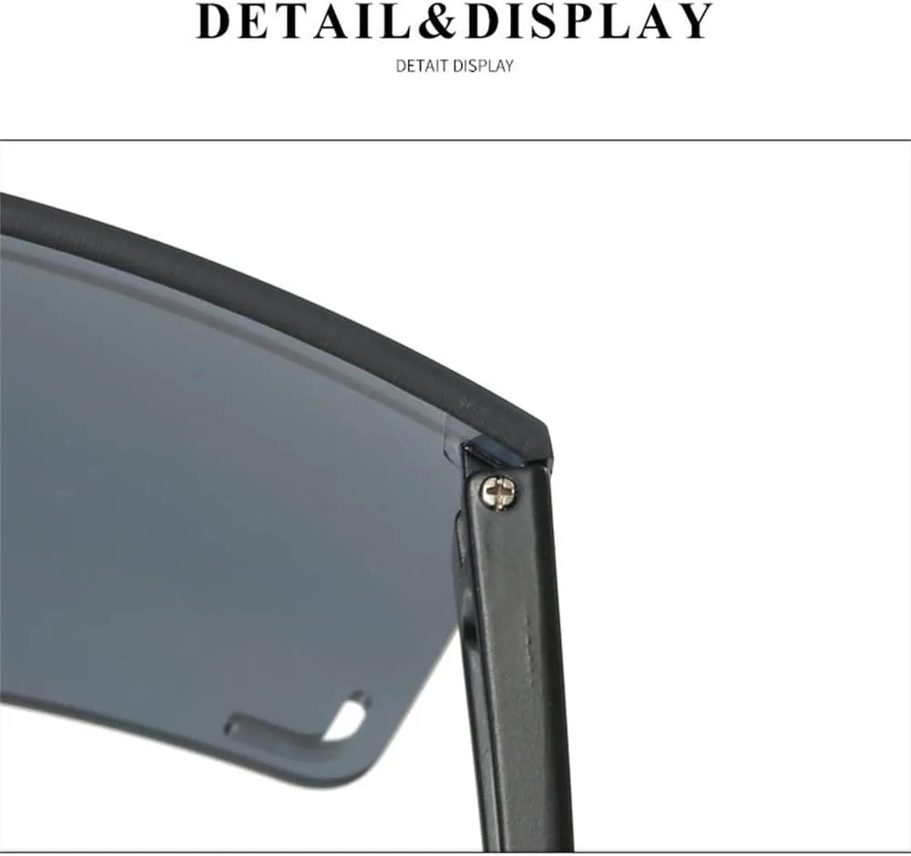 

Спортивные очки для велоспорта на открытом воздухе. Модные безрамочные разноцветные солнцезащитные очки для мужчин и женщин с большими оправами KTUCN, Red