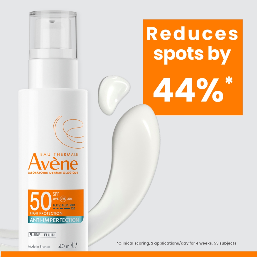 Солнцезащитный флюид для жирной и комбинированной кожи Avène, spf 50 40 мл — фото 4