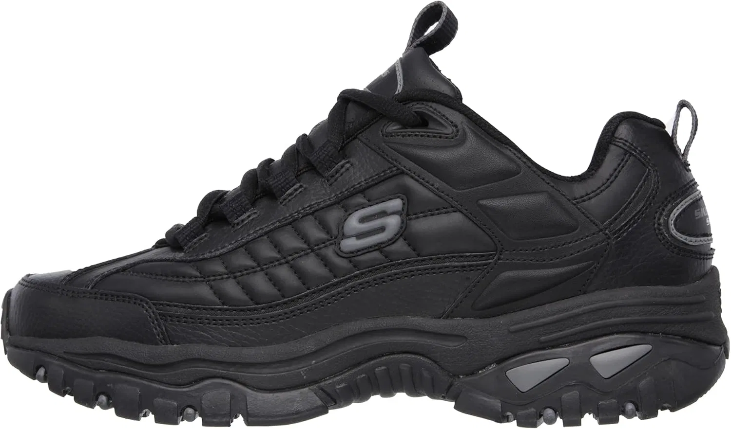 Мужские кроссовки Skechers Energy - After Burn на шнуровке, Black — фото 4