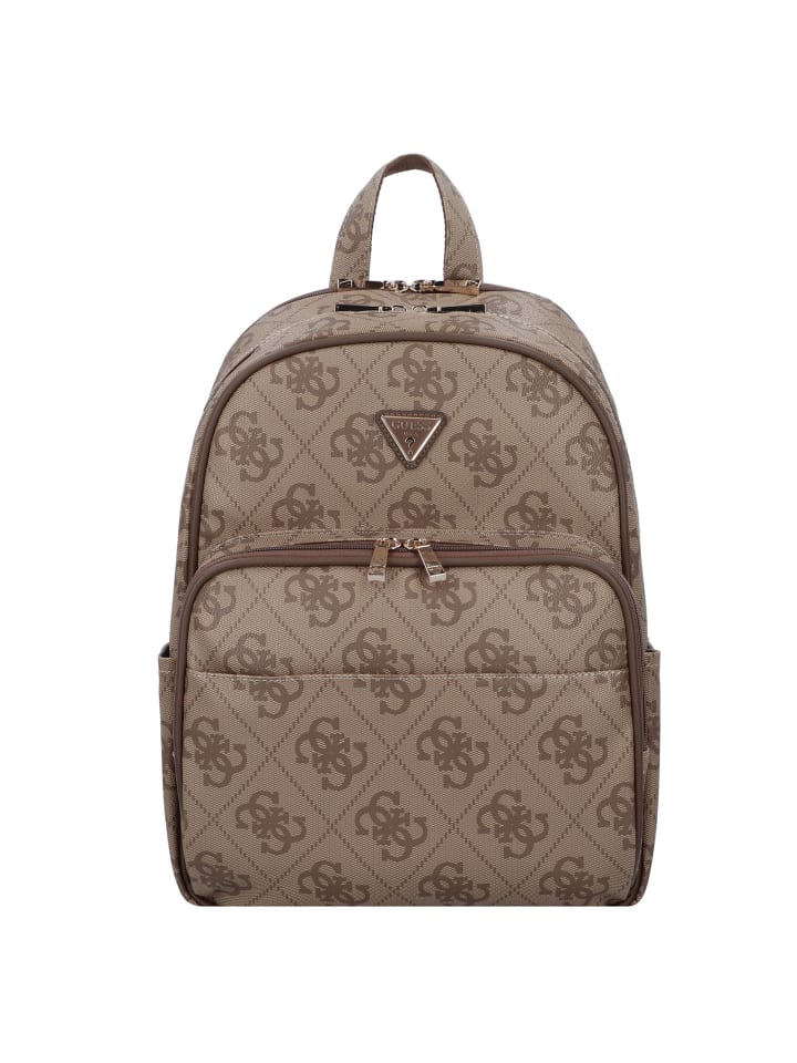 

Рюкзак Guess, цвет latte logo-brown