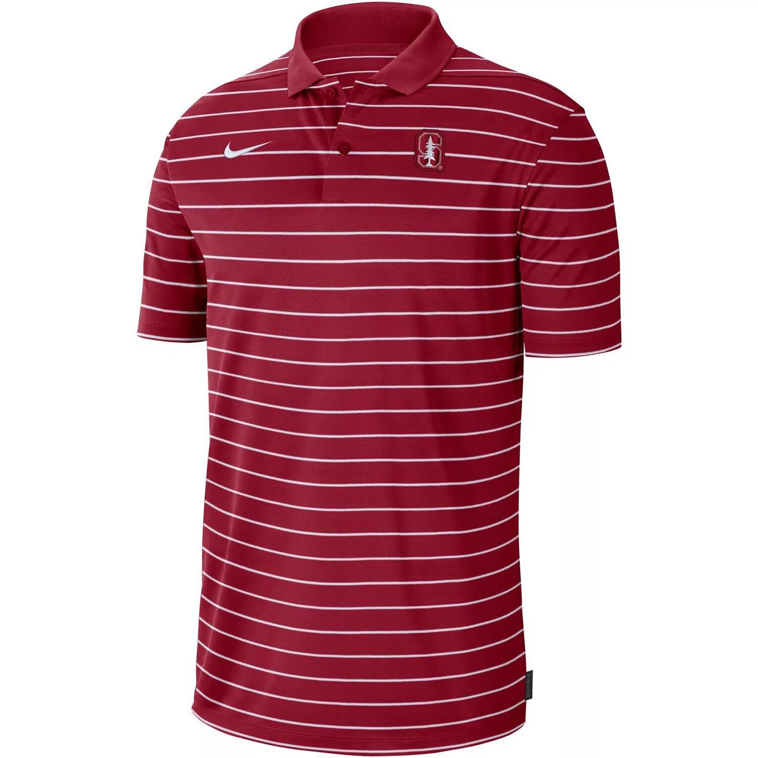 Мужская рубашка-поло Cardinal Stanford Cardinal Icon Victory Coaches в начале сезона 2022 года Nike — фото 2