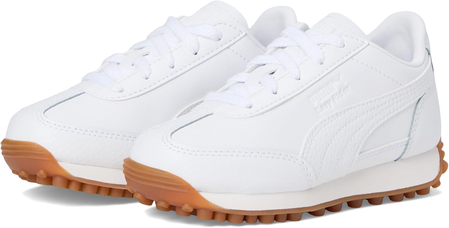 

Кроссовки PUMA Easy Rider для детей (маленькие дети), унисекс, белый/слоновая кость