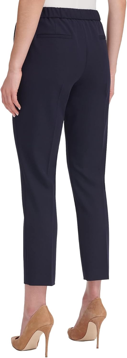 Женские брюки Tommy Hilfiger Sloane с эластичной талией и щиколоткой, Midnight — фото 2