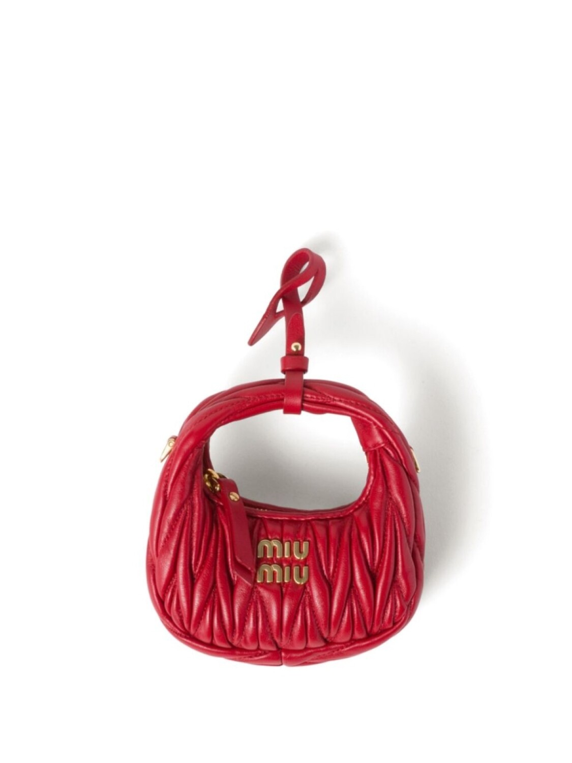 

Стеганая мини-сумка Wander Miu Miu, красный