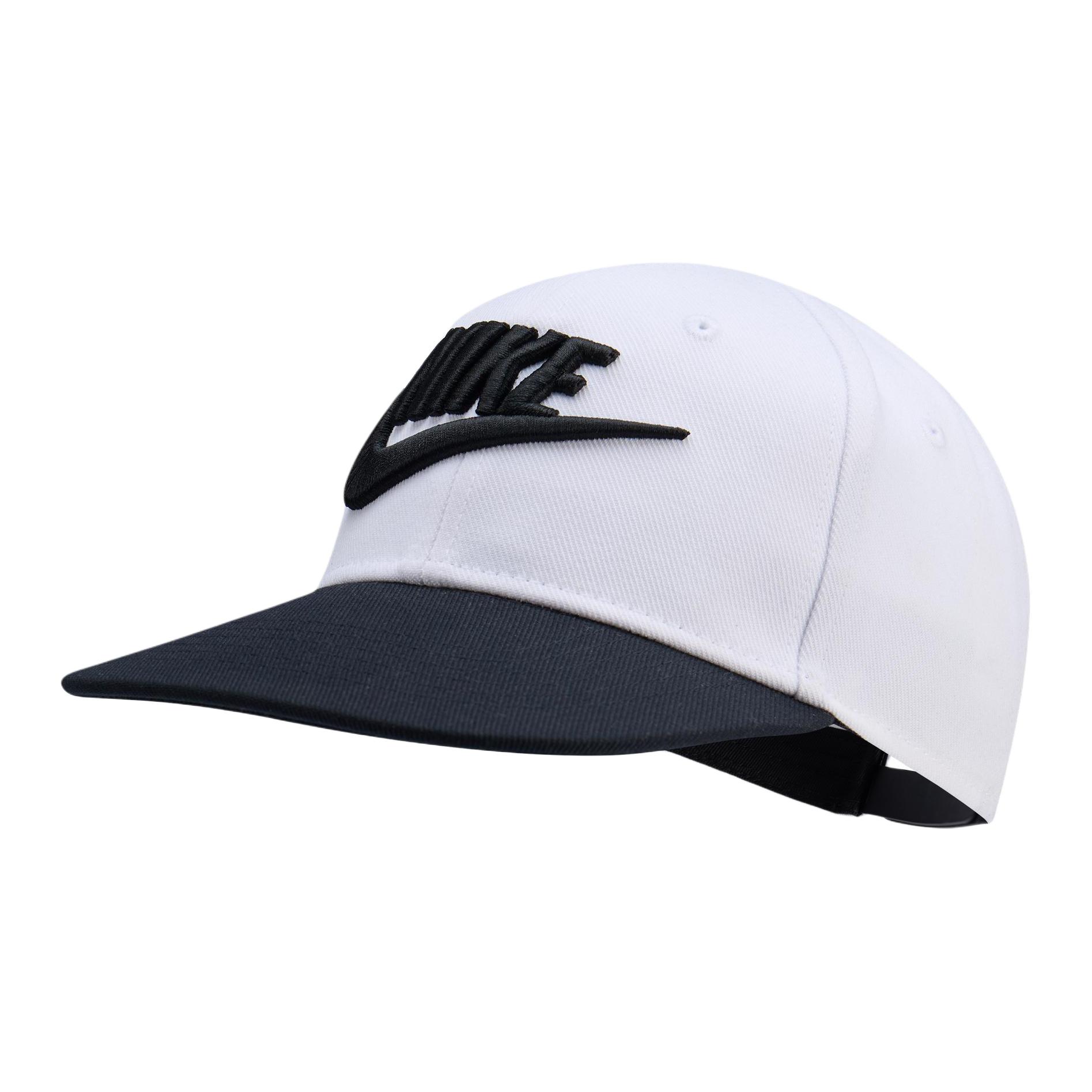 

Nike Детская бейсболка из полиэстера белая, White