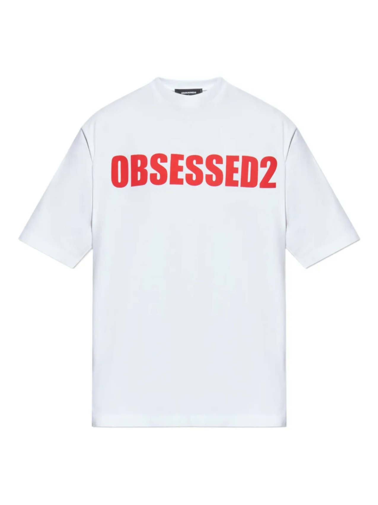 

Футболка с графическим принтом DSQUARED2 Obsessed2, белый