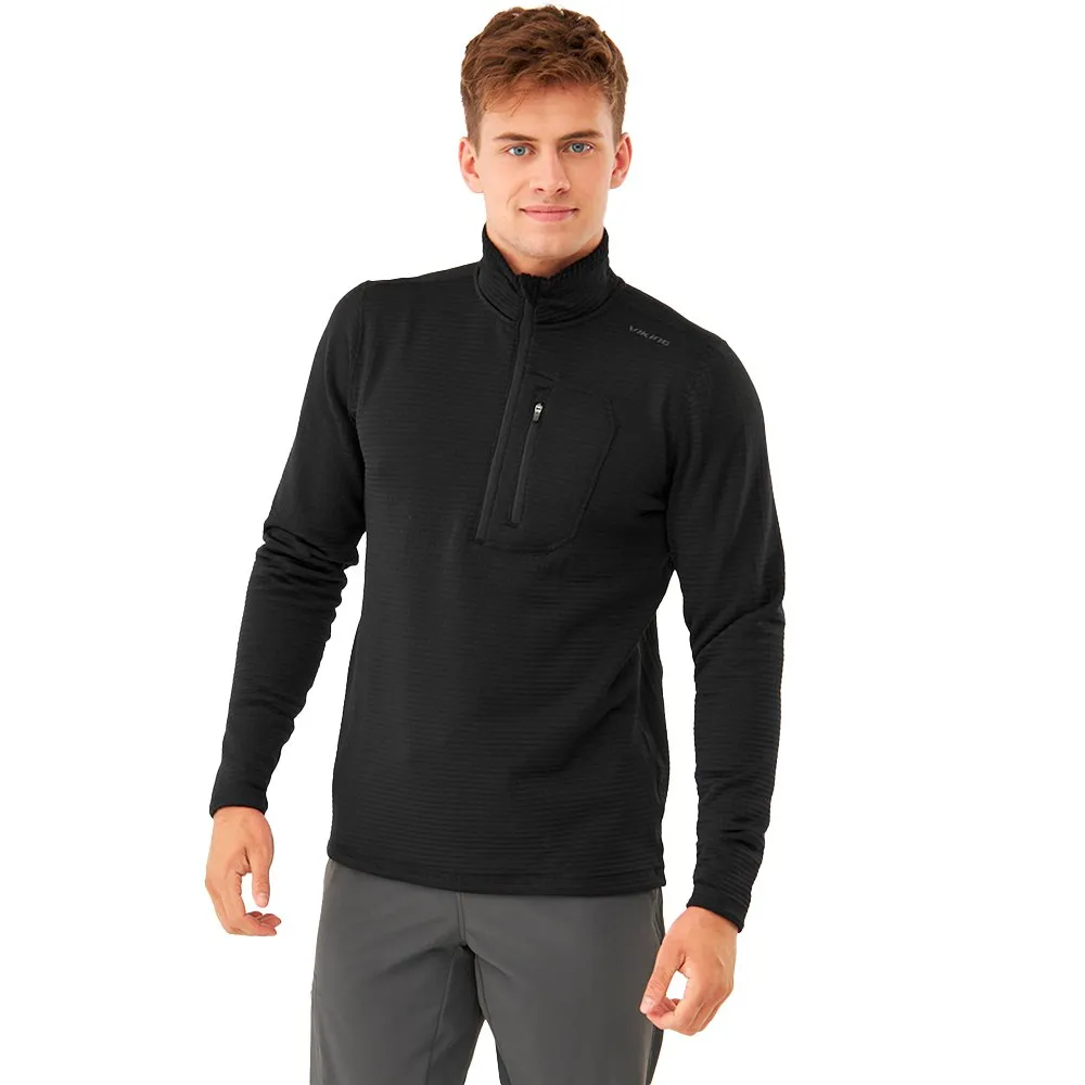 

Толстовка Viking Admont half zip, черный