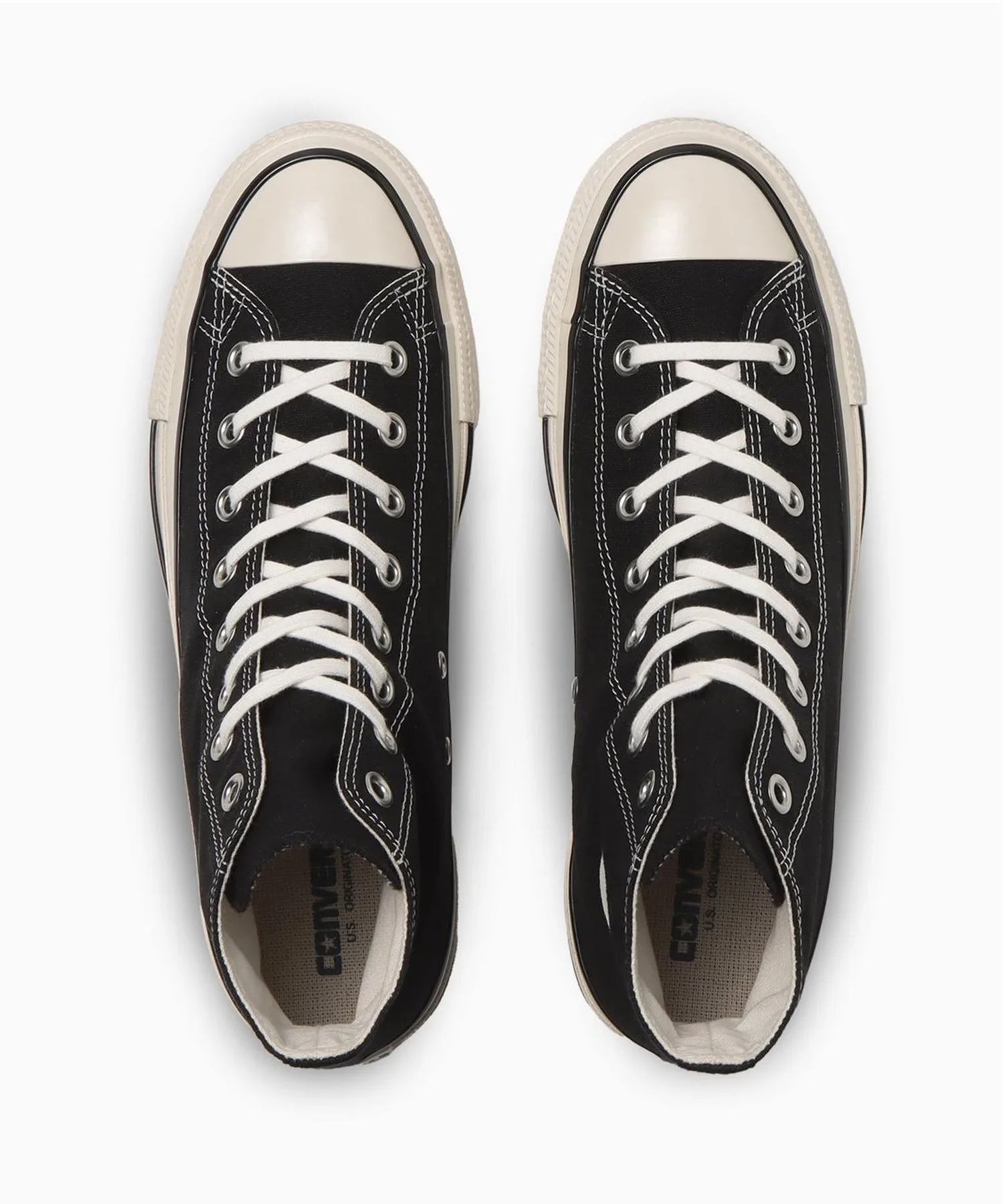 Унисекс высокие кеды из канваса ALL STAR US HI CONVERSE чёрные — фото 3