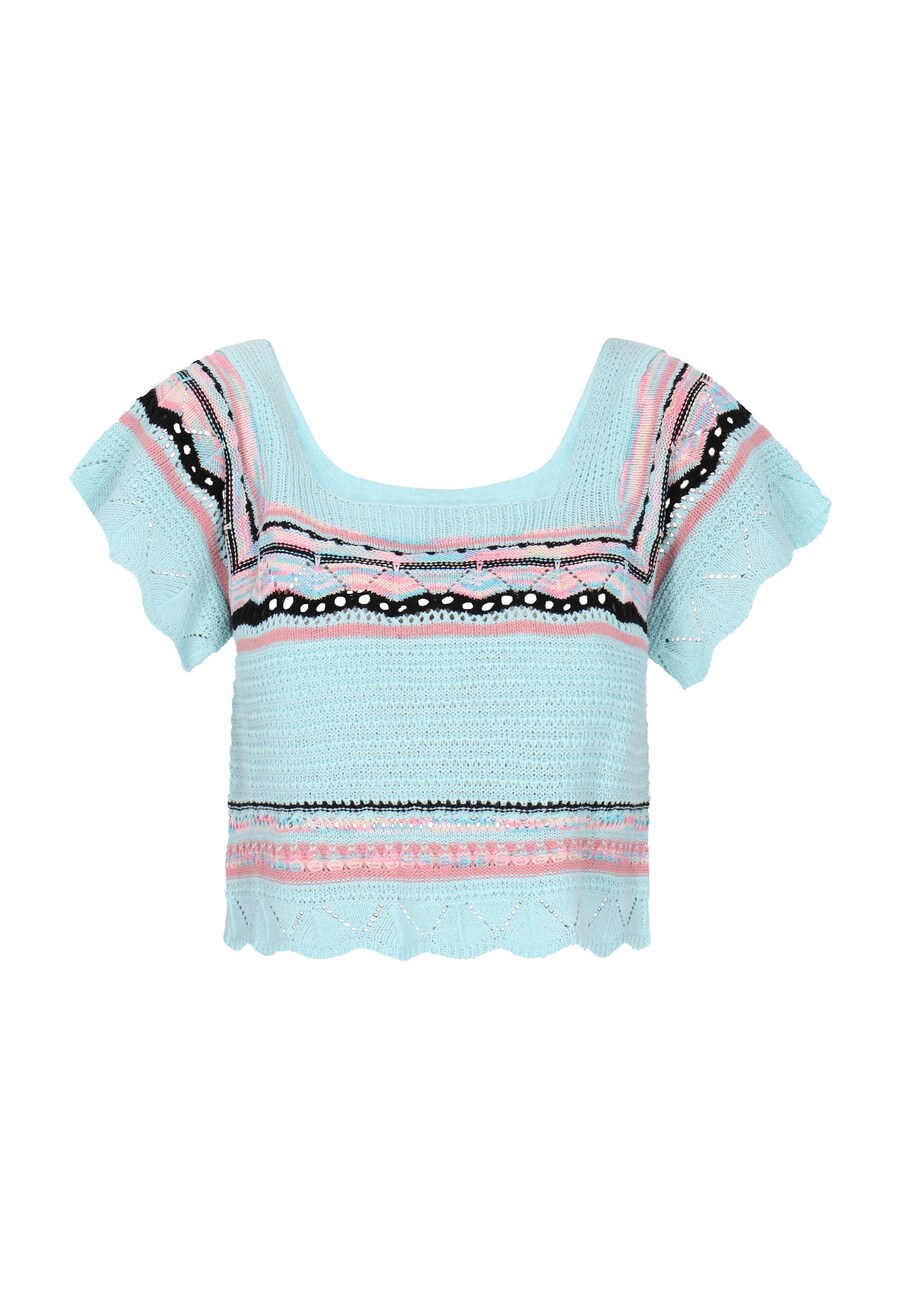 

Свитер IZIA Boho, аква