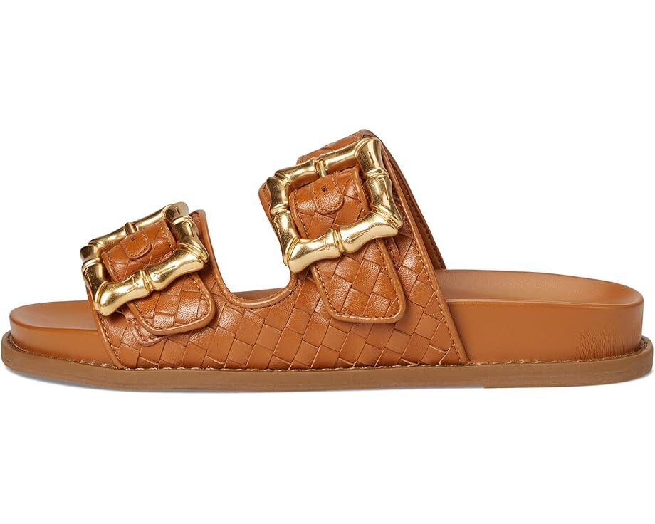 Сандалии Schutz Enola Sporty Woven, цвет Cuoio Brown — фото 4