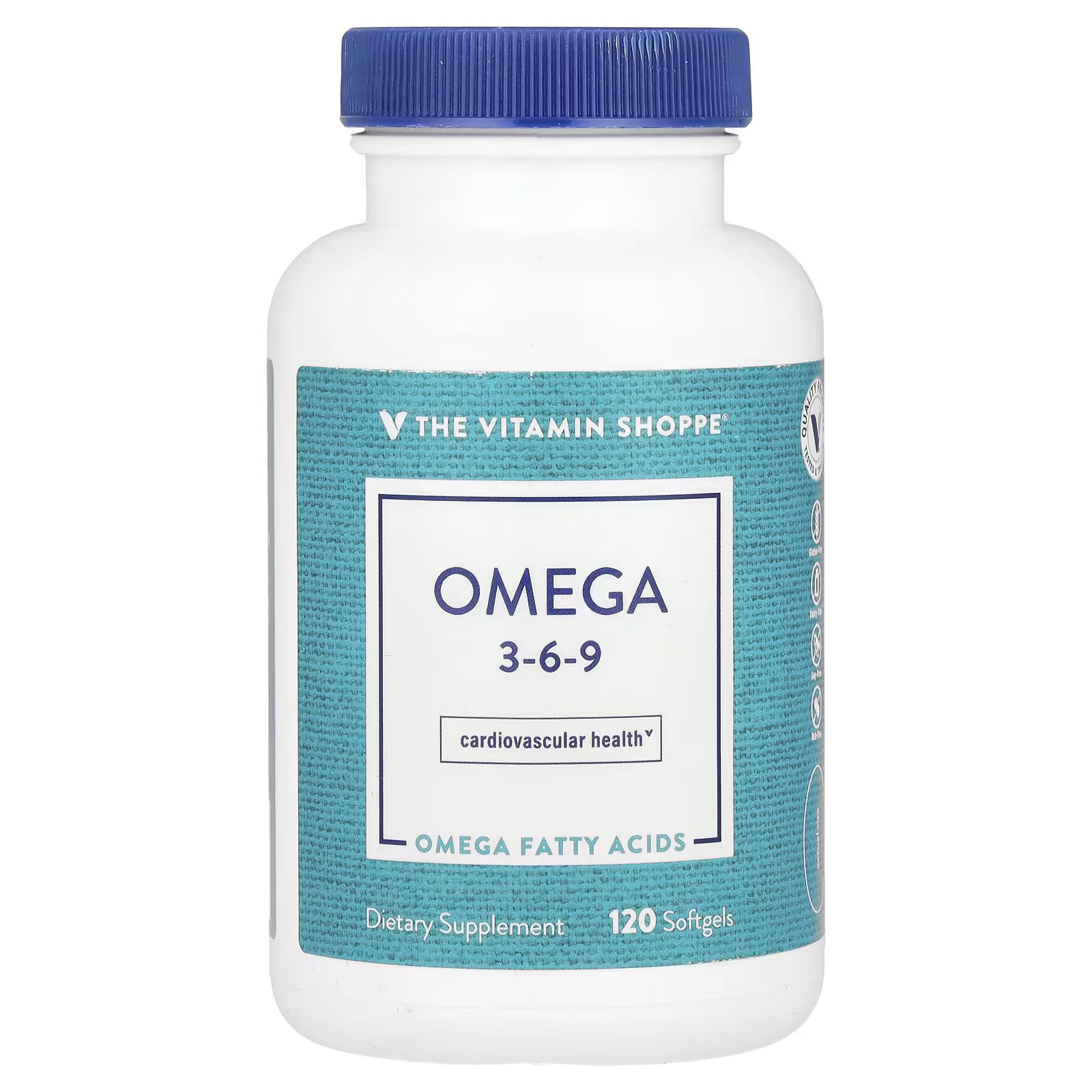 

Омега 3-6-9, 120 мягких таблеток The Vitamin Shoppe