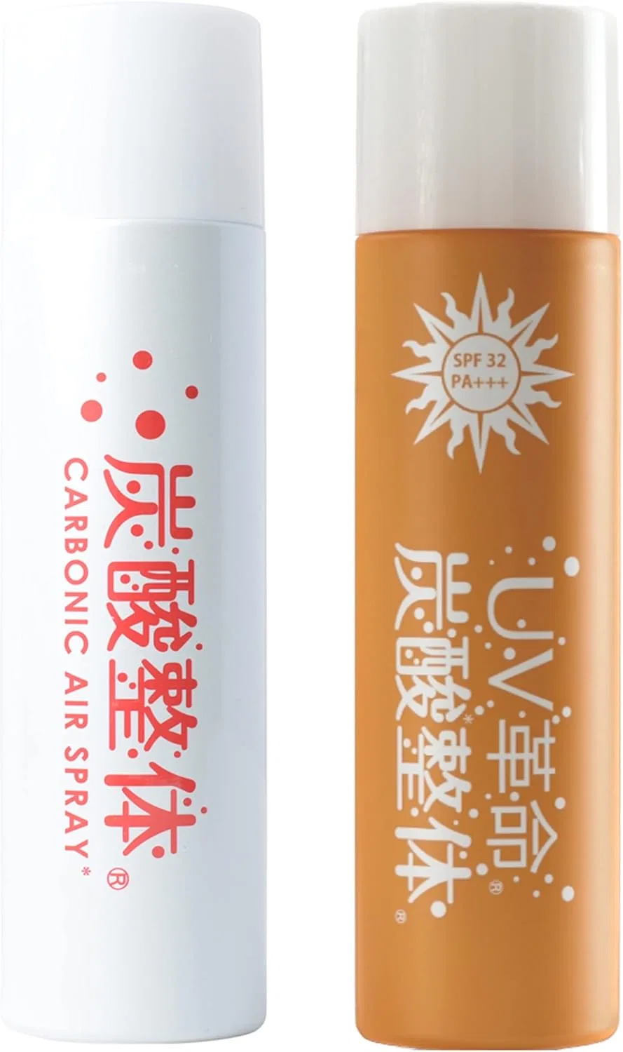 Спрей для загара UV Revolution White Carbonated Manipulative Spray Set, с экстрактом плаценты, SPF 32, 240 мл