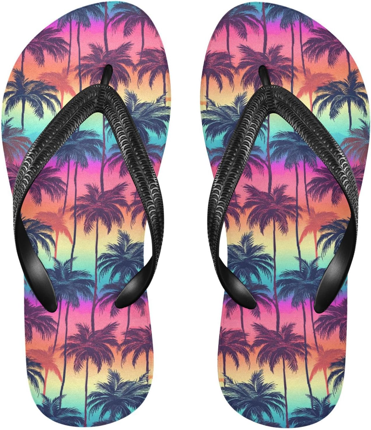 

Сланцы для женщин и мужчин с тропическими листьями, женские шлепанцы, мужские сандалии, шлепанцы для душа, летние нескользящие сланцы для плавания, пляжа и ванной Mnsruu, Coconut I 1676