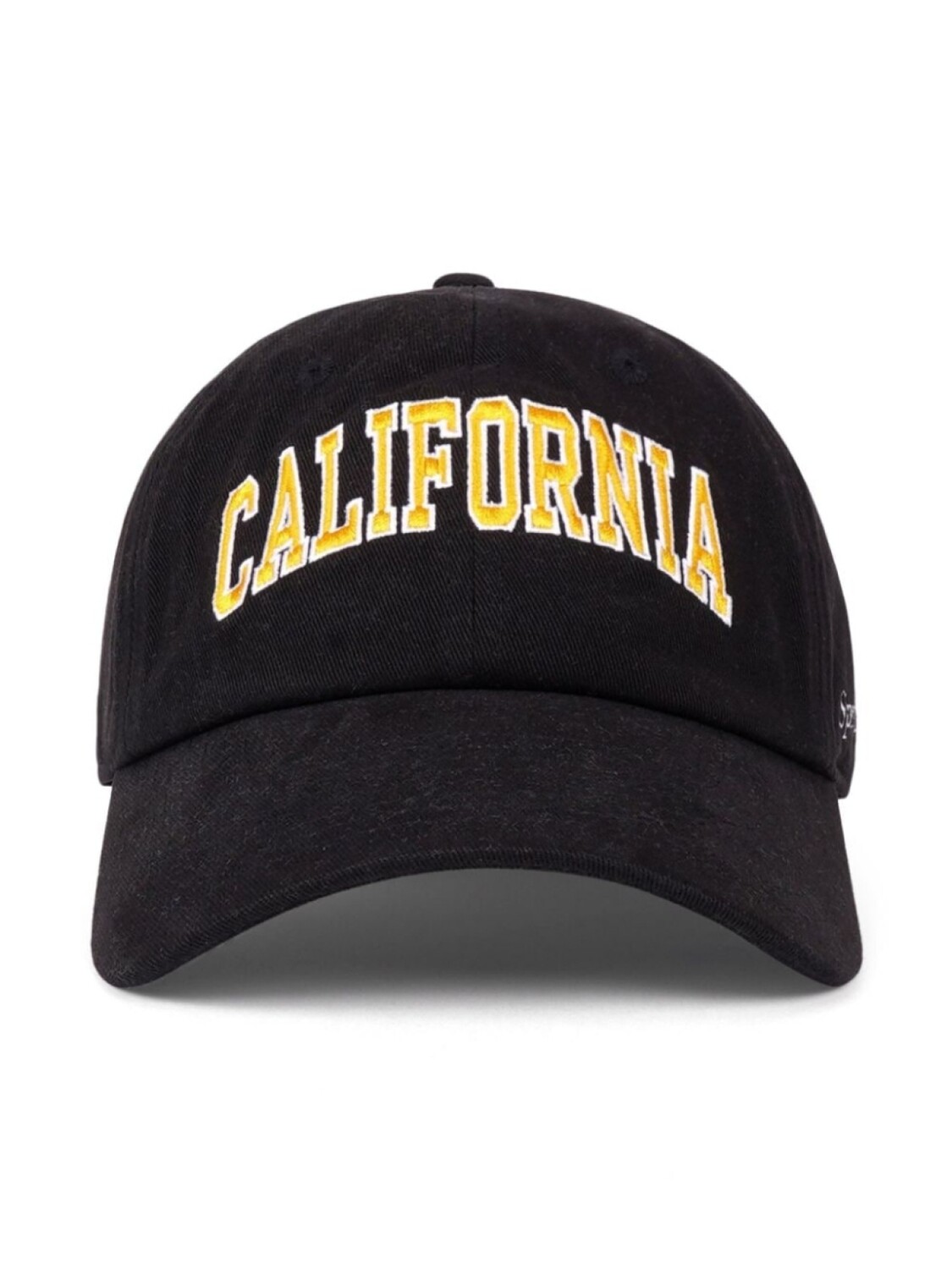 

Sporty & Rich California logo-embroidered cap, черный