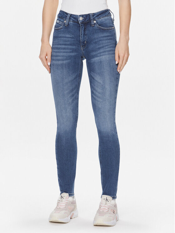 

Джинсы скинни Calvin Klein, синий