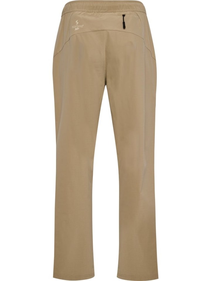 

Спортивные брюки Sorona Regular Pants бежевого цвета Hummel